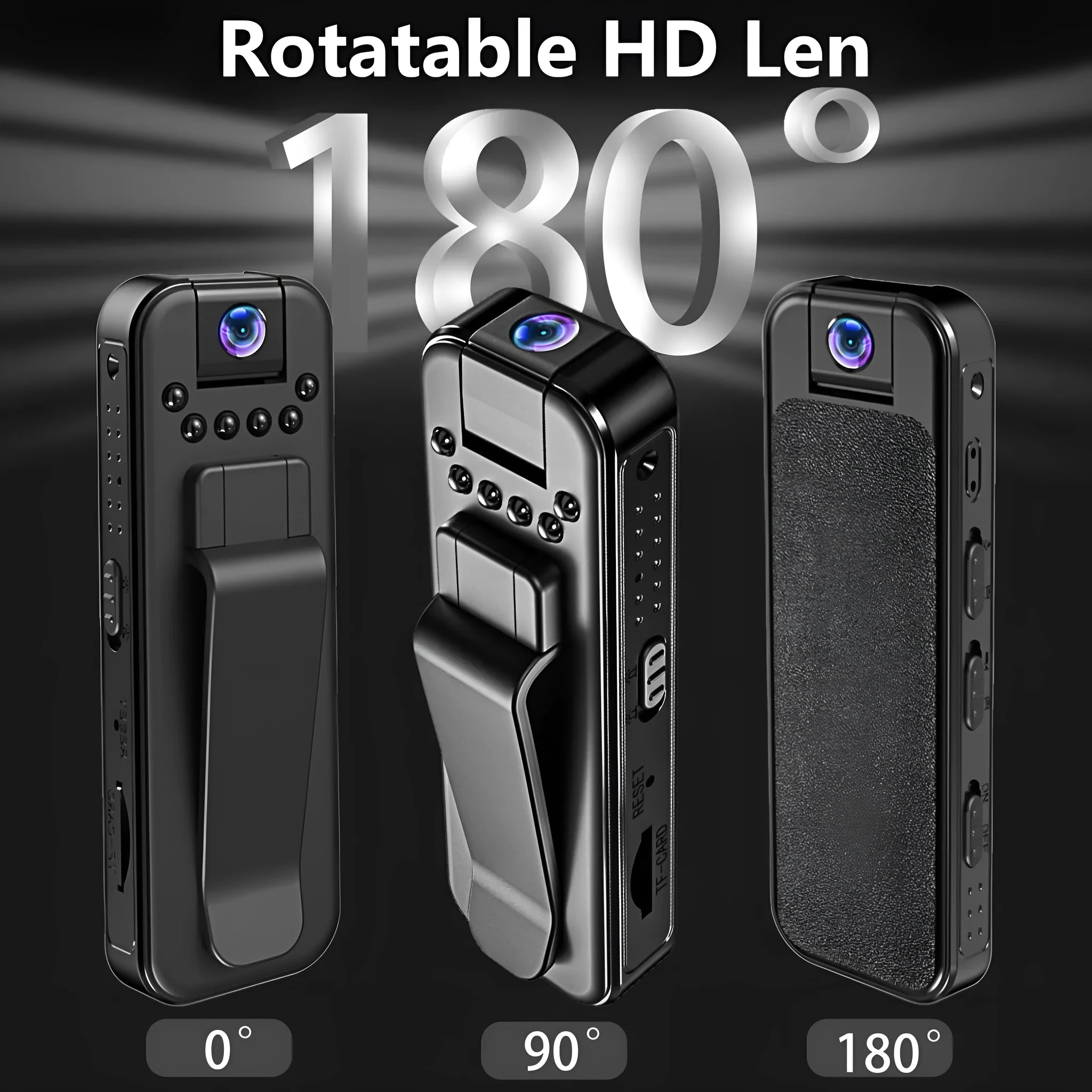 L7 Wi-Fi home security recorder with HD recording and infrared night vision capability