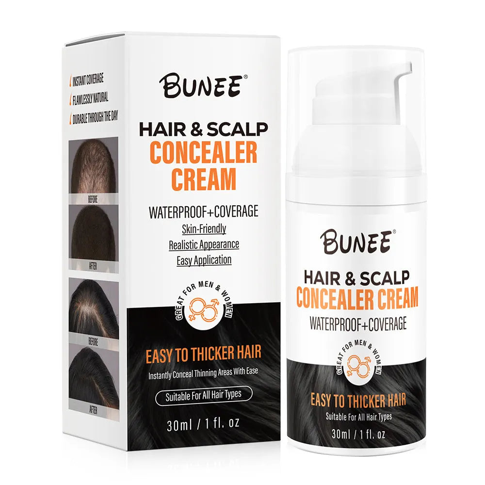 30 ml scalp concealer pomade for hair thinning coverage with coloured fibres
