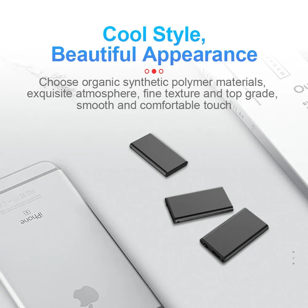 Silver aluminium alloy encryption recording pen with voice control and HD noise reduction.