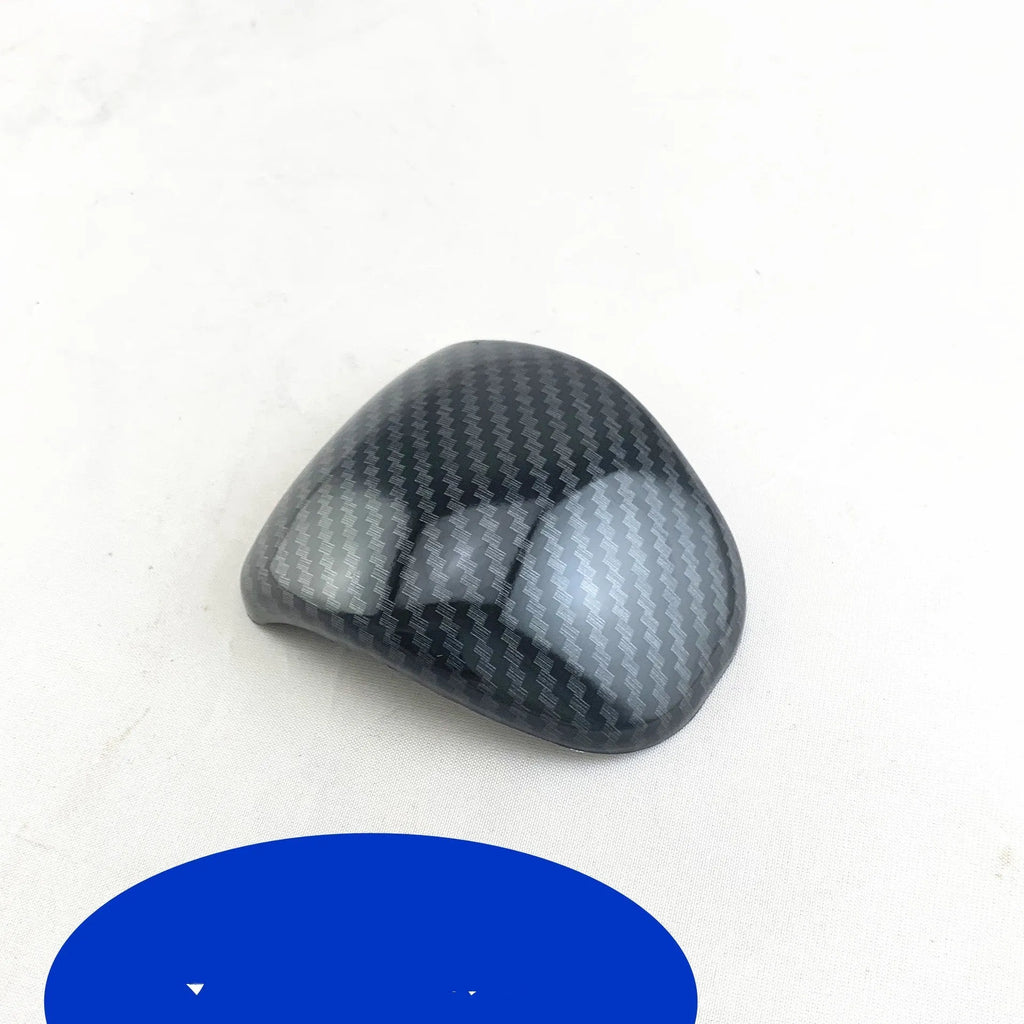 Smart RunK3 car interior gear stick cover in carbon fibre print
