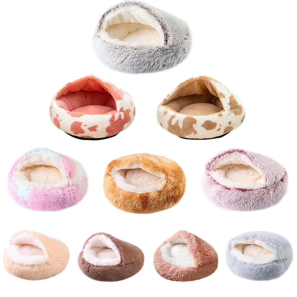 Waterproof cloth dog kennel with semi-surrounded warm room design in multiple colour options