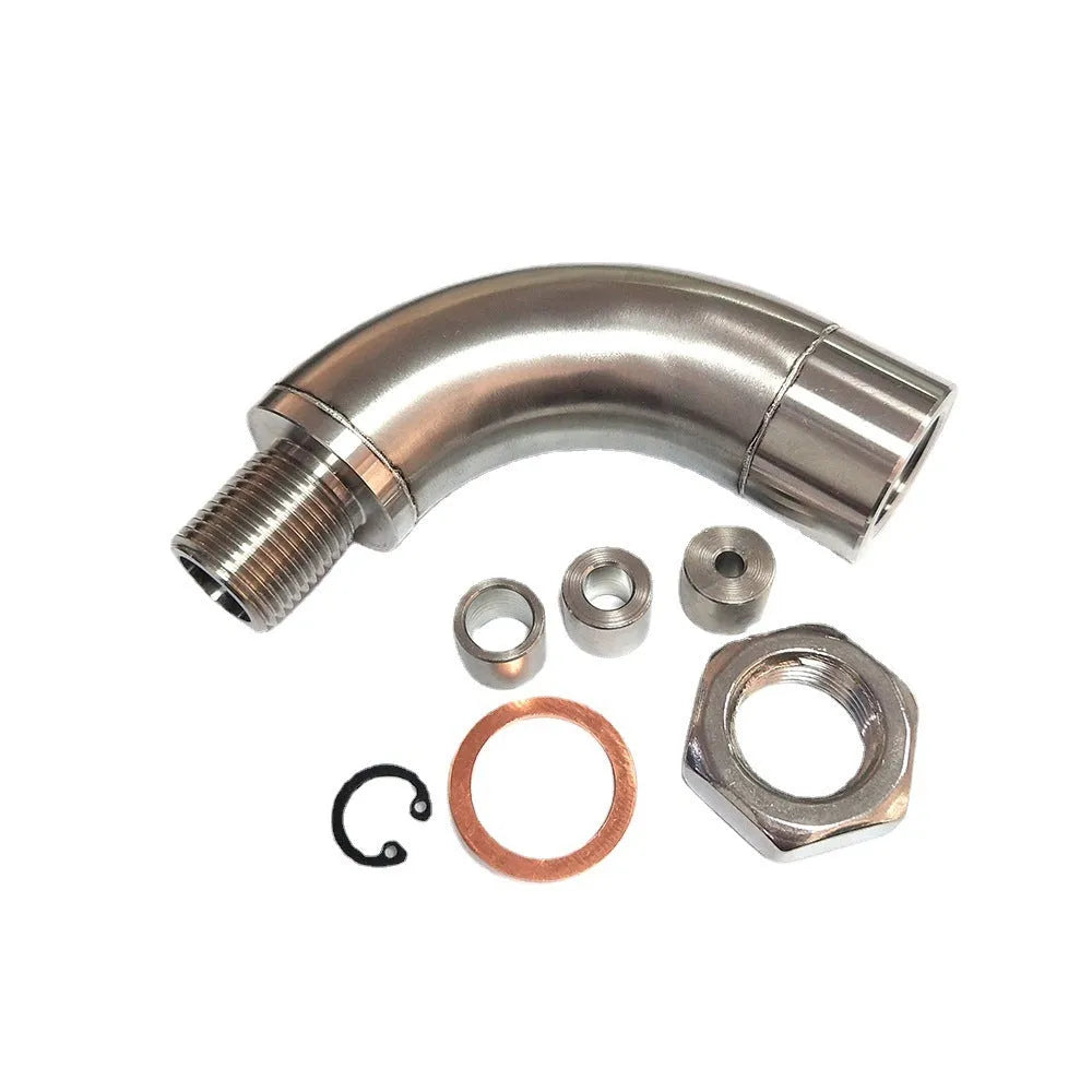 Car M18 x 1.5 temperature sensor adapter flow valve gas flow cross over sub