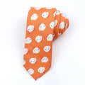 Korean style narrow cotton bow tie with cartoon print pattern in casual men's accessory