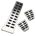 Stainless steel car accelerator pedal replacement kit for Hyundai vehicles