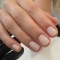 Solid colour nail art kit with cute style plastic designs in MY119 shade for ladies