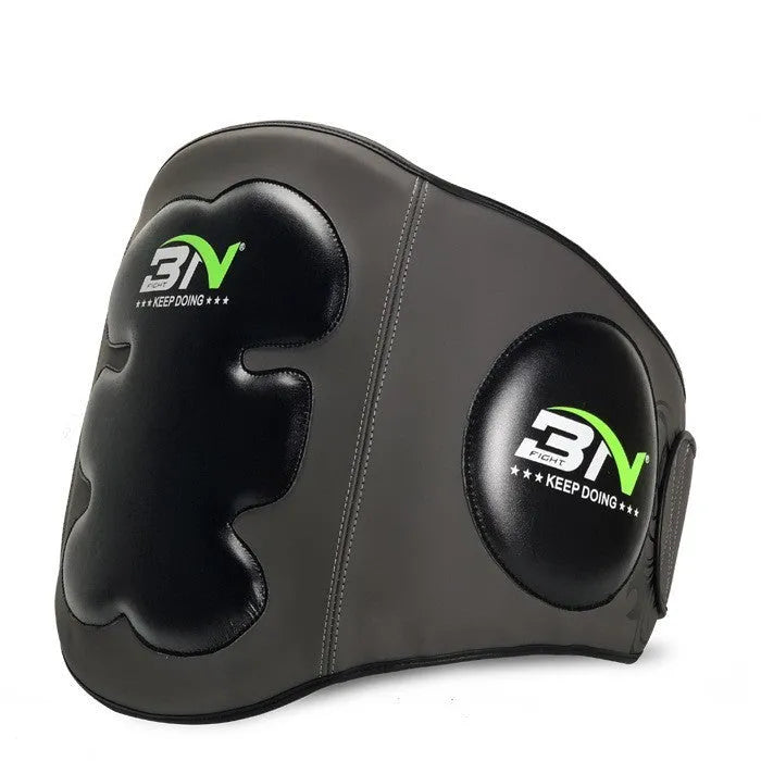 Sanda boxing breast protection target waist-mounted chest guard in dark grey