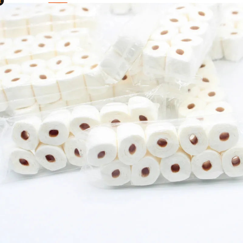 Miniature simulated tissue roll paper model measuring 30x15x80mm for children's educational play