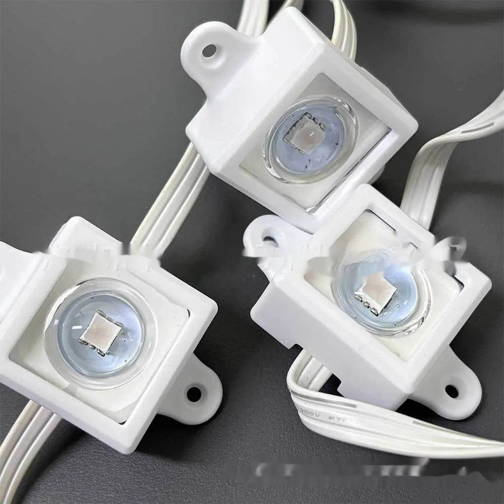Small white plastic LED lampshade for fixed bracket light fixtures.