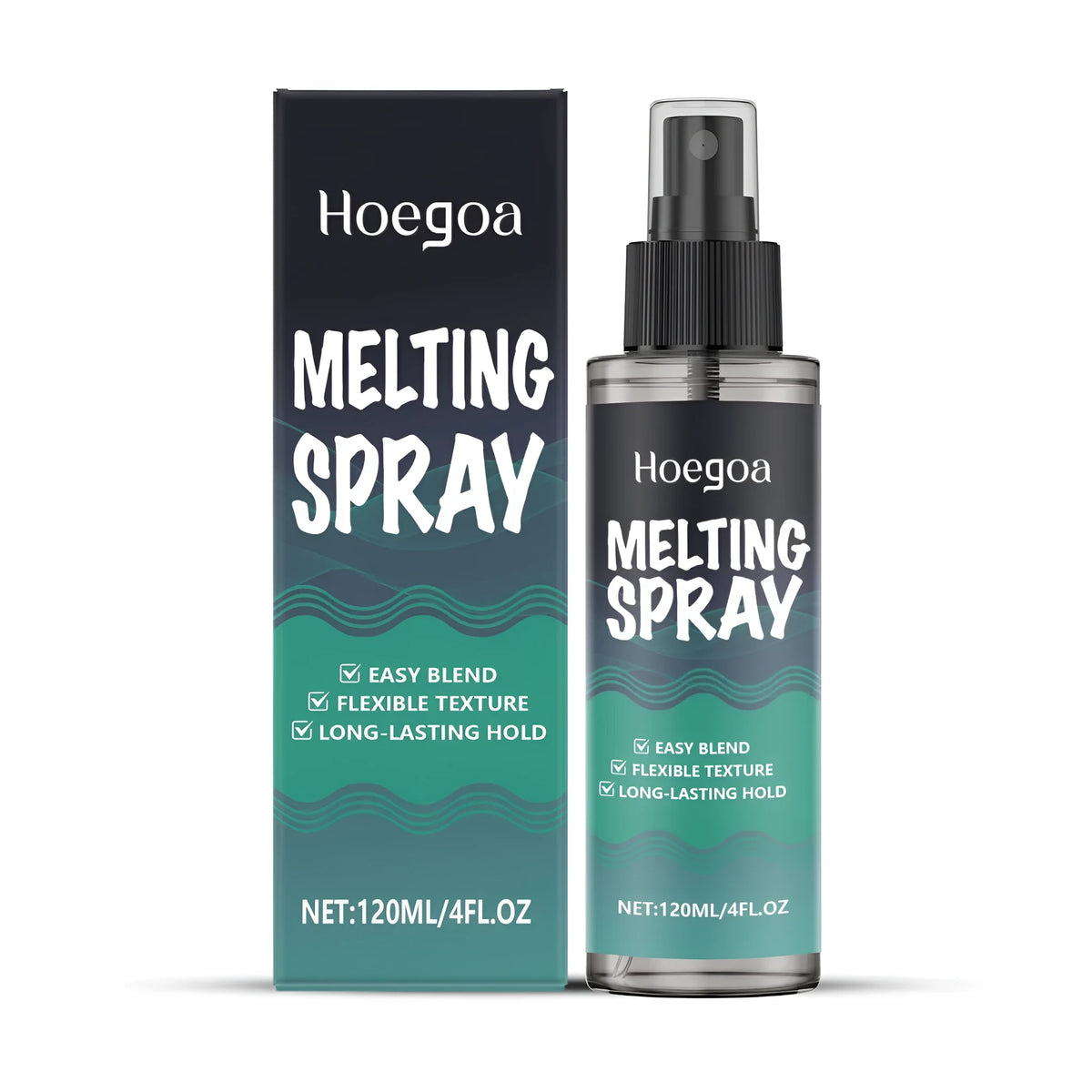 120ml clear melting spray bottle for gel nail polish removal with acrylic copolymer formula