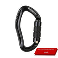 Automatic master lock climbing carabiner hook in a choice of five colours