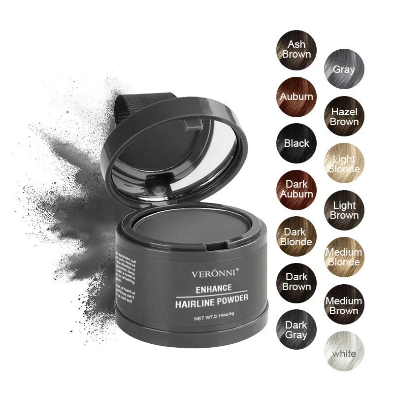 Hairline powder compact for shadow repair and skin colour improvement in 14 universal shades
