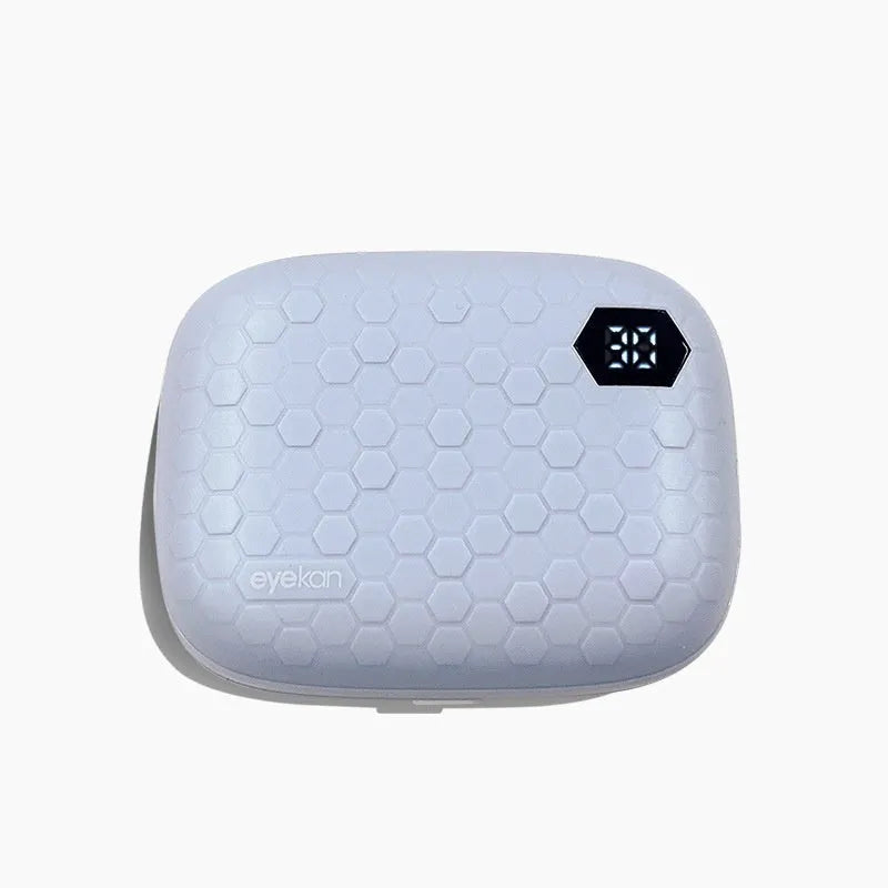 Automatic electric ultrasonic glasses cleaning machine in pearl white, blue or pink colours