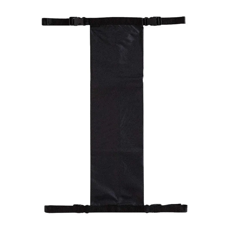 Black wheelchair-mounted oxygen cylinder pannier bag made from 600D Oxford cloth