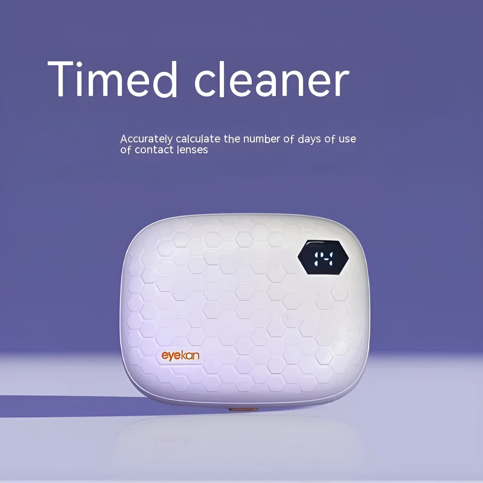 Automatic electric ultrasonic glasses cleaning machine in pearl white, blue or pink colours