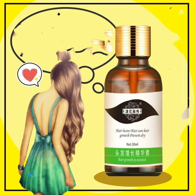 30ml scalp serum bottle for intensive repair, anti-dandruff, and frizzy hair improvement