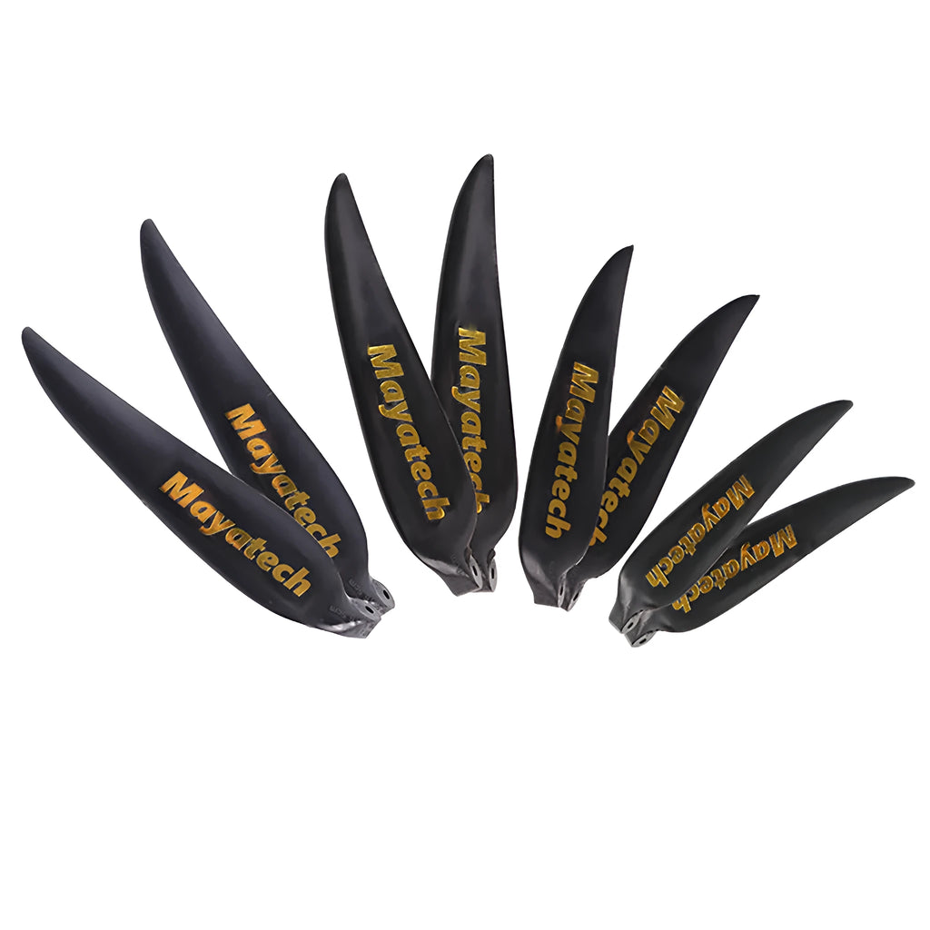 Black folding paddle with quick disassembly gliding fittings in 12x6.5cm size