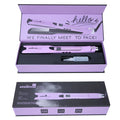 Mini steam splint spray hair straightener in three colour options for curling and straightening