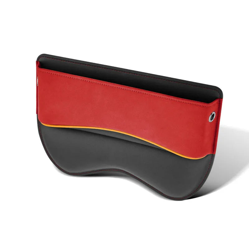 Genuine leather car seat storage box with waterproof design in multiple colour options
