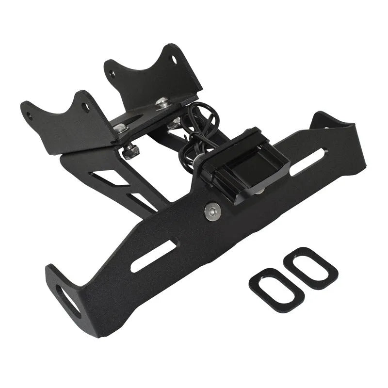 Black aluminium alloy Honda motorcycle short tail licence plate holder bracket