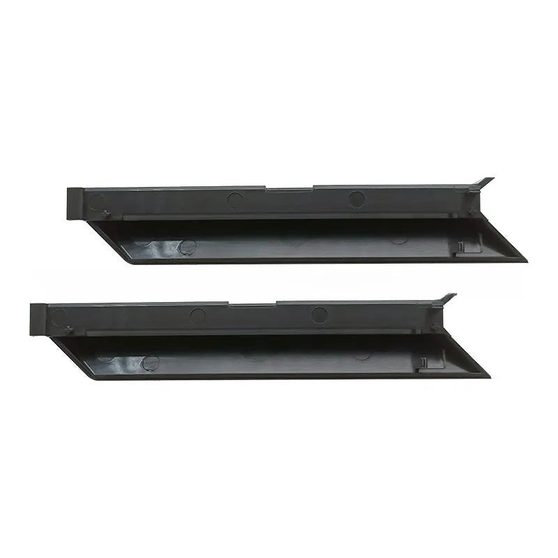 Black PS4 Pro hard drive bottom cover replacement part with mounting strip