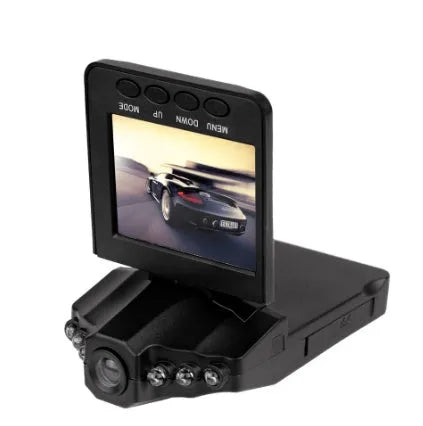 H198 HD car dashboard camera with infrared night vision lights and 2.4-inch screen