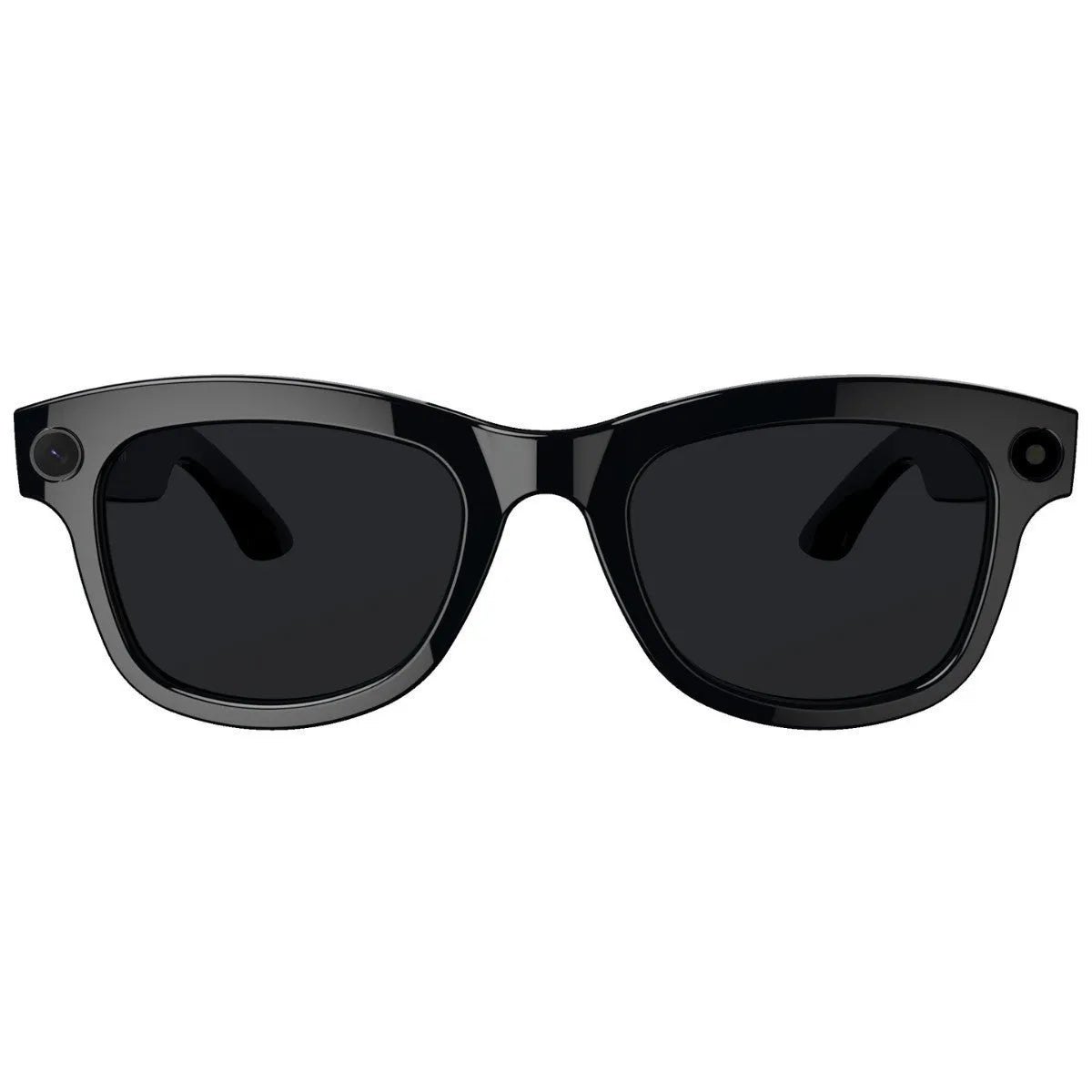 M01 AI Translation Video Glasses with HD camera on black and transparent lens options