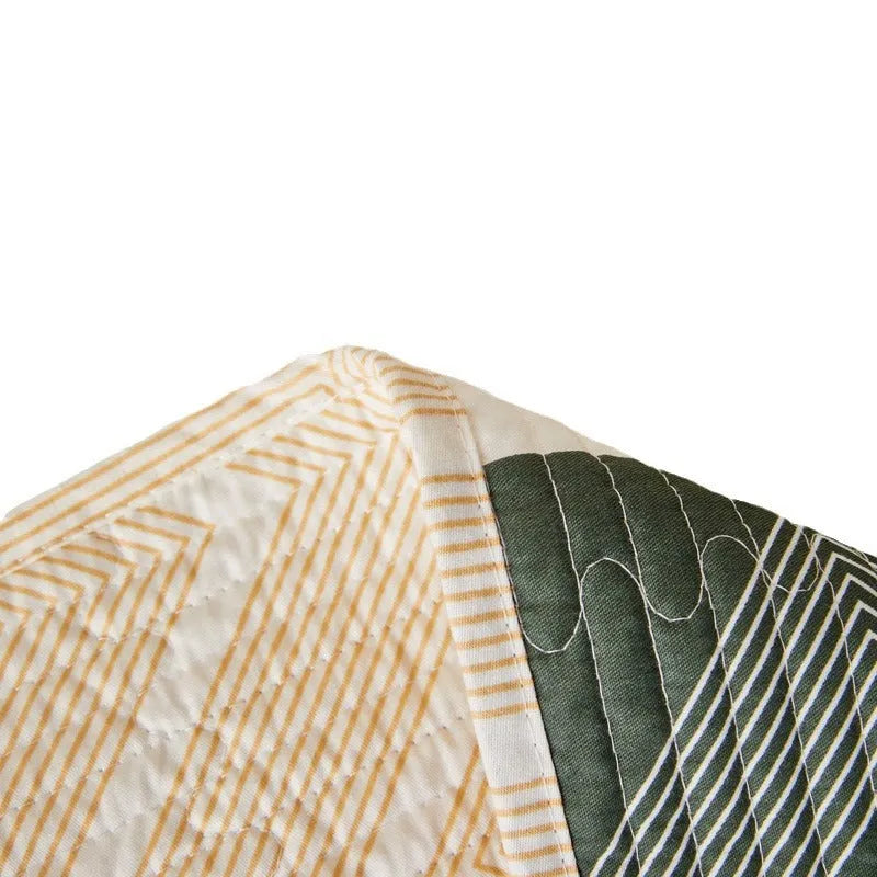 Pure cotton printed bed sheet set in modern pattern for 2.2 metre beds