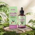 60ml bottle of dog milk thistle extract nutrient solution with turmeric and omega-3