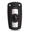 BMW CAS3 semi-intelligent remote car key fob with three visible metal blades.