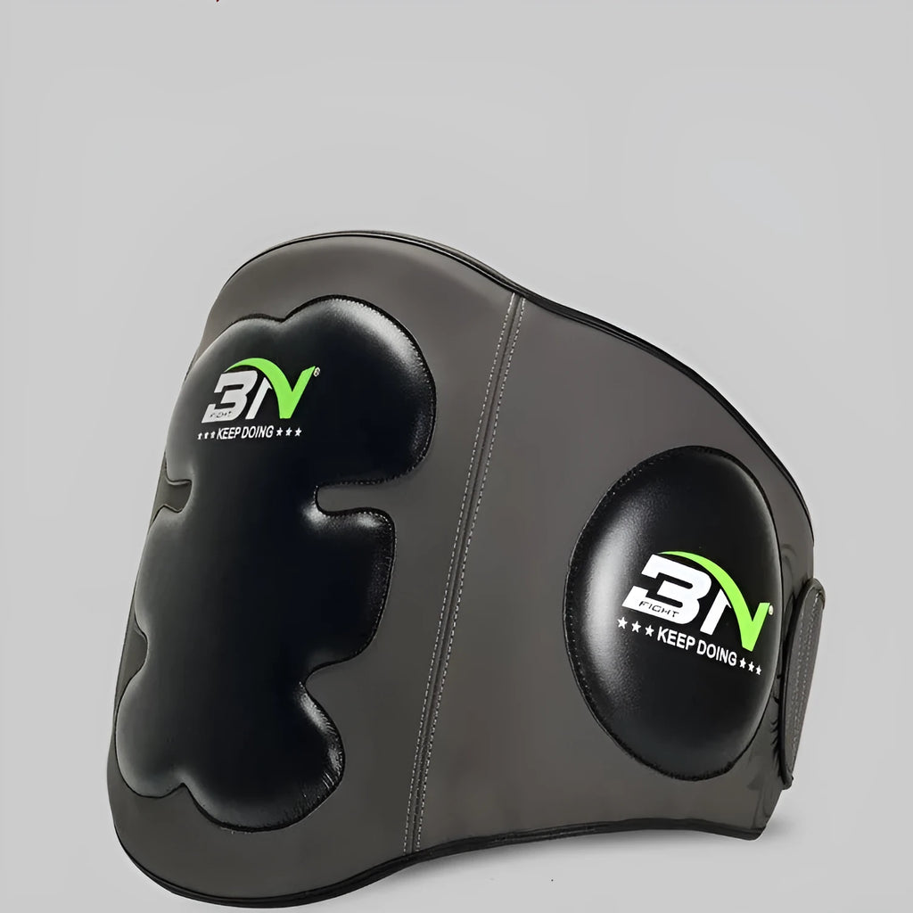 Sanda boxing breast protection target waist-mounted chest guard in dark grey