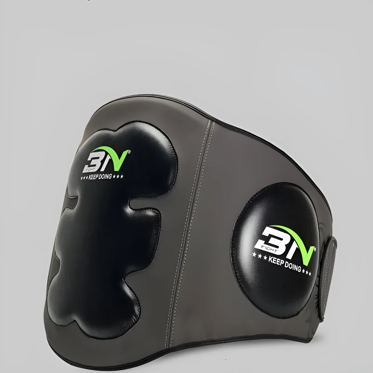 Sanda boxing breast protection target waist-mounted chest guard in dark grey