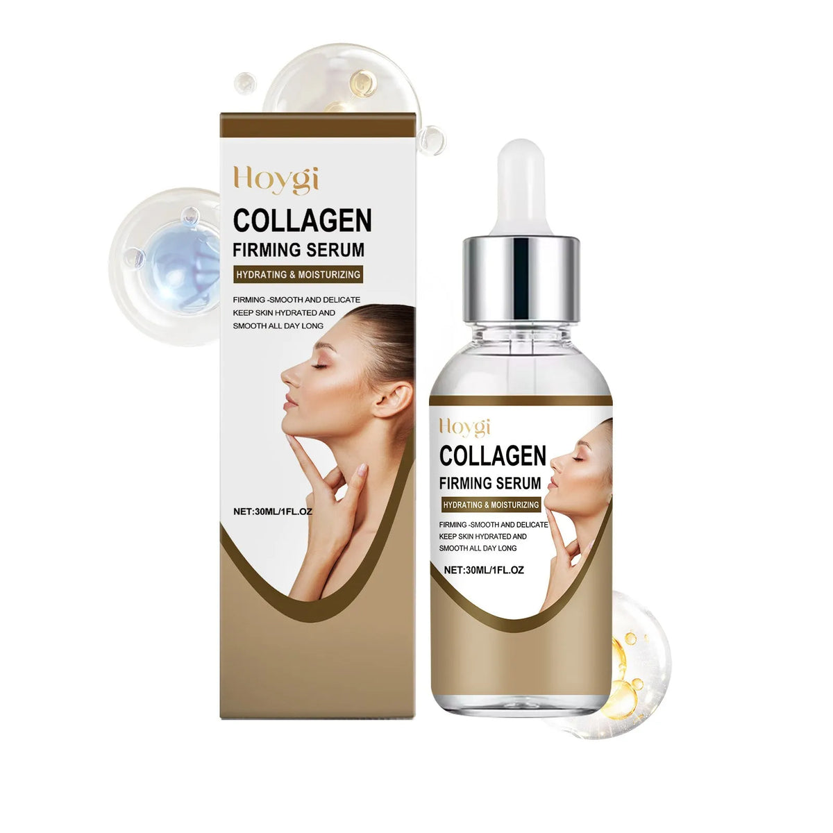 30ml collagen firming care solution in 2.8x2.8x10.3cm container