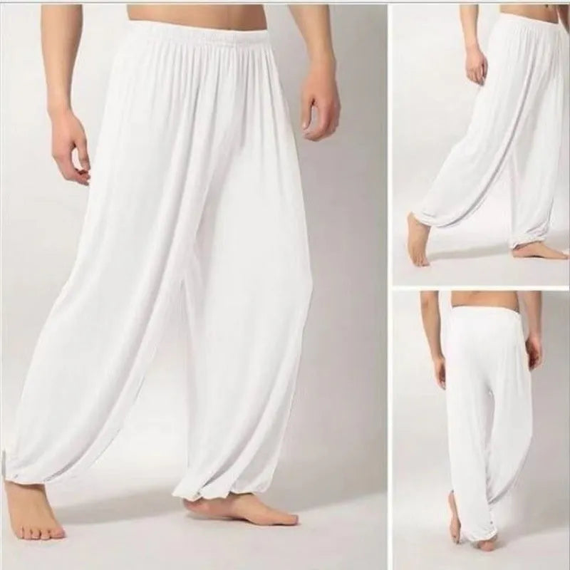 Black children's high elasticity Lycra practice pants for Sanda martial arts.