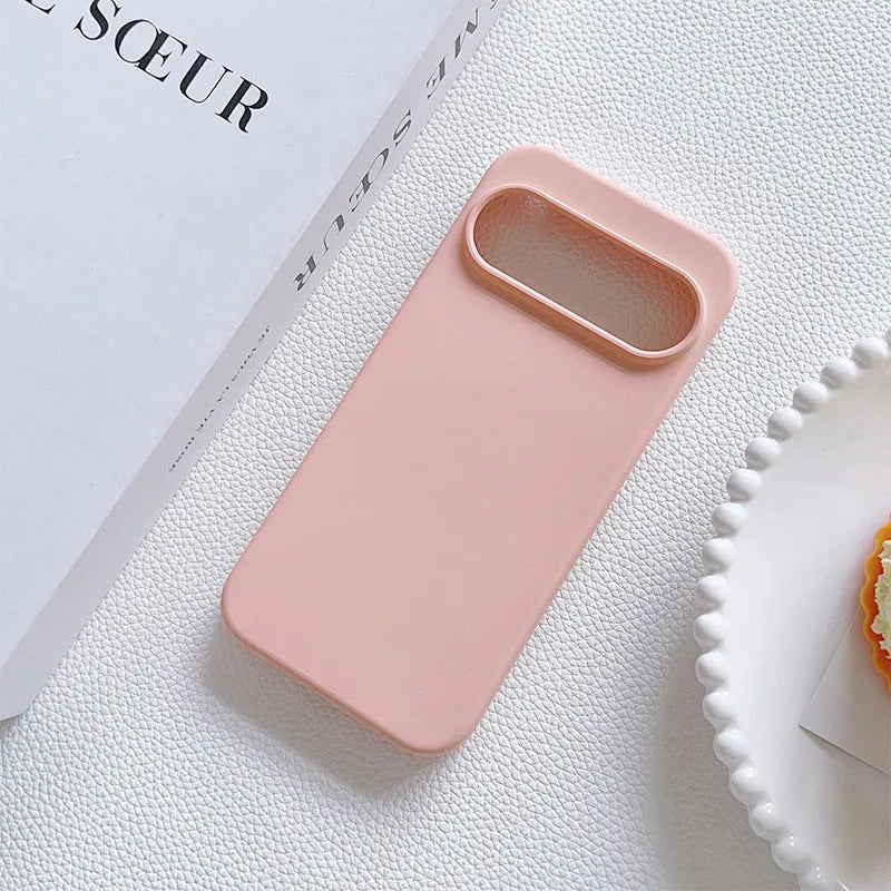 Soft TPU phone case for Google 6A in antique white with straight edge design and shockproof functions.