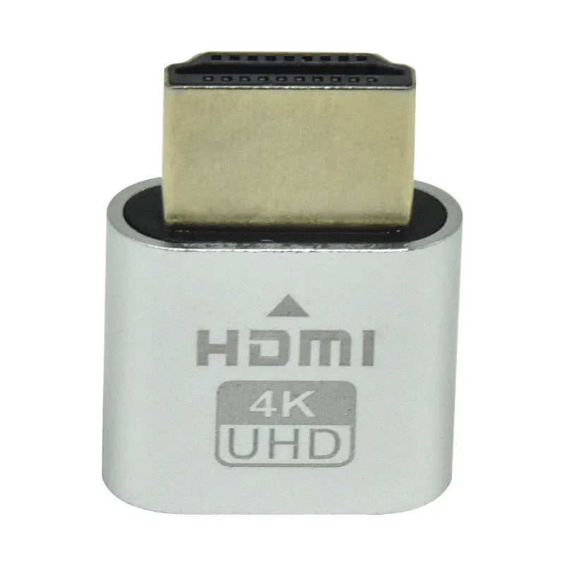 Graphics card HDMI virtual display adaptor with 26.5mm interface in multiple colour options