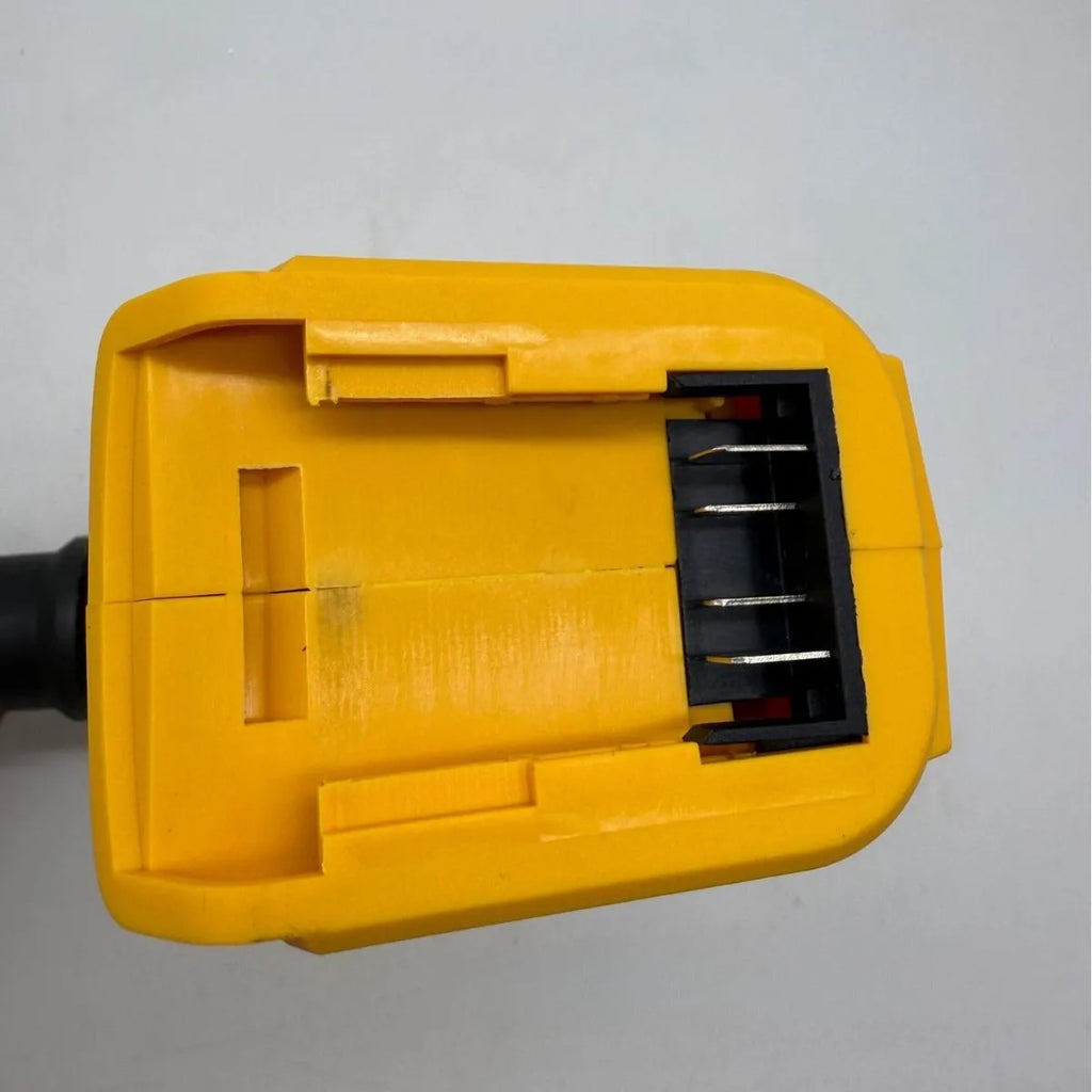 Lithium battery brush air exhauster for dust cleaning and snow removal with bare metal head