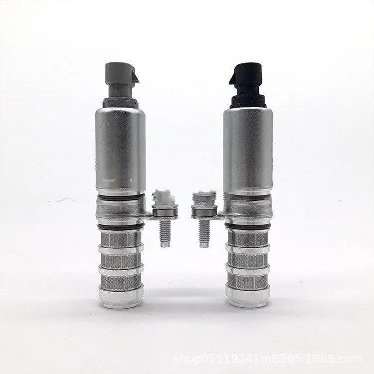 Pair of metal VVT oil control solenoid valves for Buick and Chevrolet engines