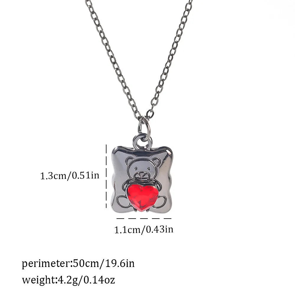 Zinc alloy Halloween necklace with spider bat pendant on a 45cm chain