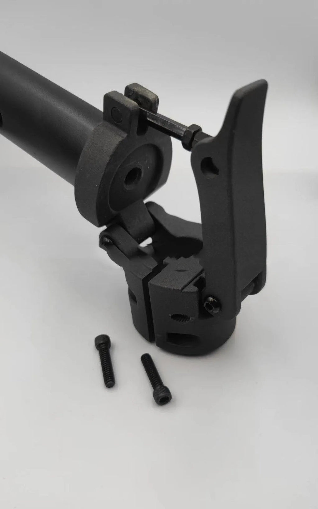 Black folding upright bar accessory for Nanbo No. 9 electric scooter