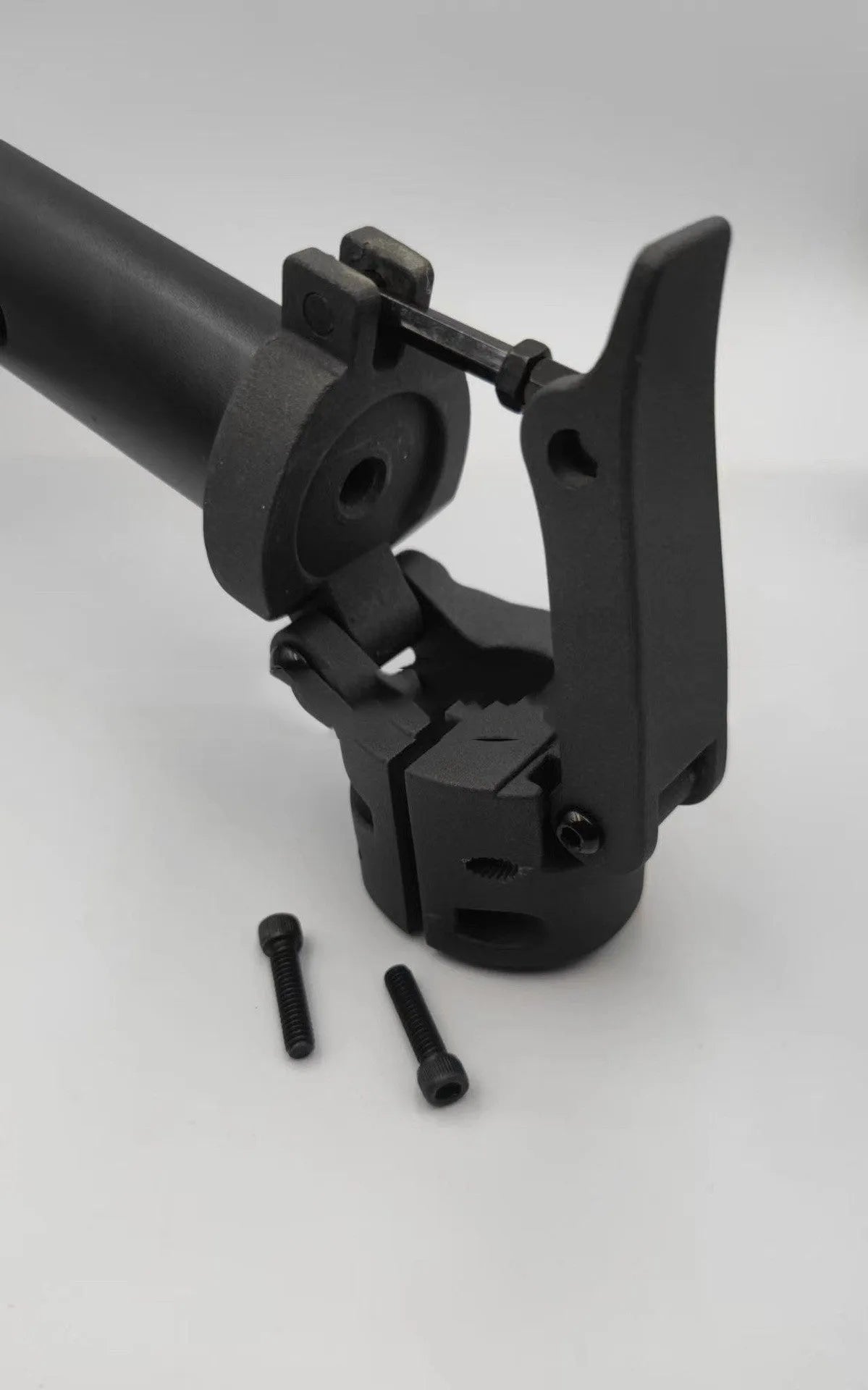 Black folding upright bar accessory for Nanbo No. 9 electric scooter